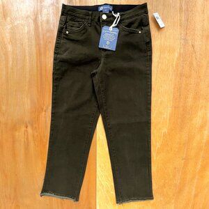 DEMOCRACY AB SOLUTION HIGH RISE JEANS WOMEN’S sz 10 STRETCHY Green NEW